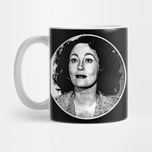 Joan Crawford - Mommie Dearest // Lines Drawing Artwork Mug